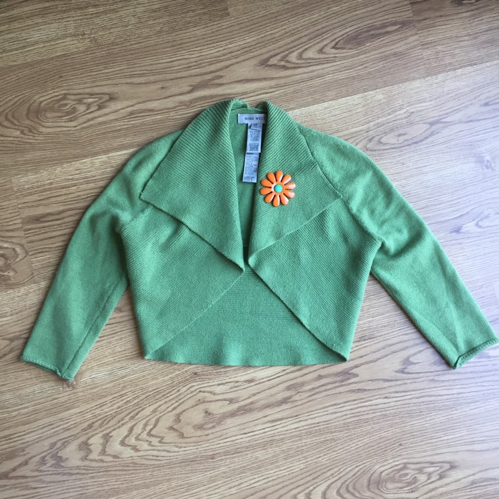 Vintage Nine West 3/4 Sleeve Bolero/Shrug size XS